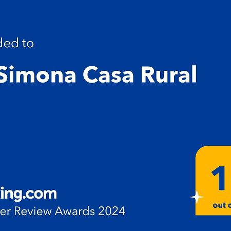 La Simona Casa Rural Perales del Puerto Dış mekan fotoğraf